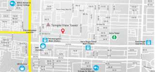 TEMPLE VIEW TOWER Premium residential Apartments